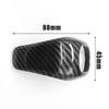 Carbon Fiber ABS Gear Shift Knob Head Cover Trim For BMW X1 F48 2016-