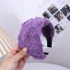 Non-slip Wide Hair Hoop Spring Mesh Flower Headband Lace Headband Korean Hairbands Women Hair Hoop