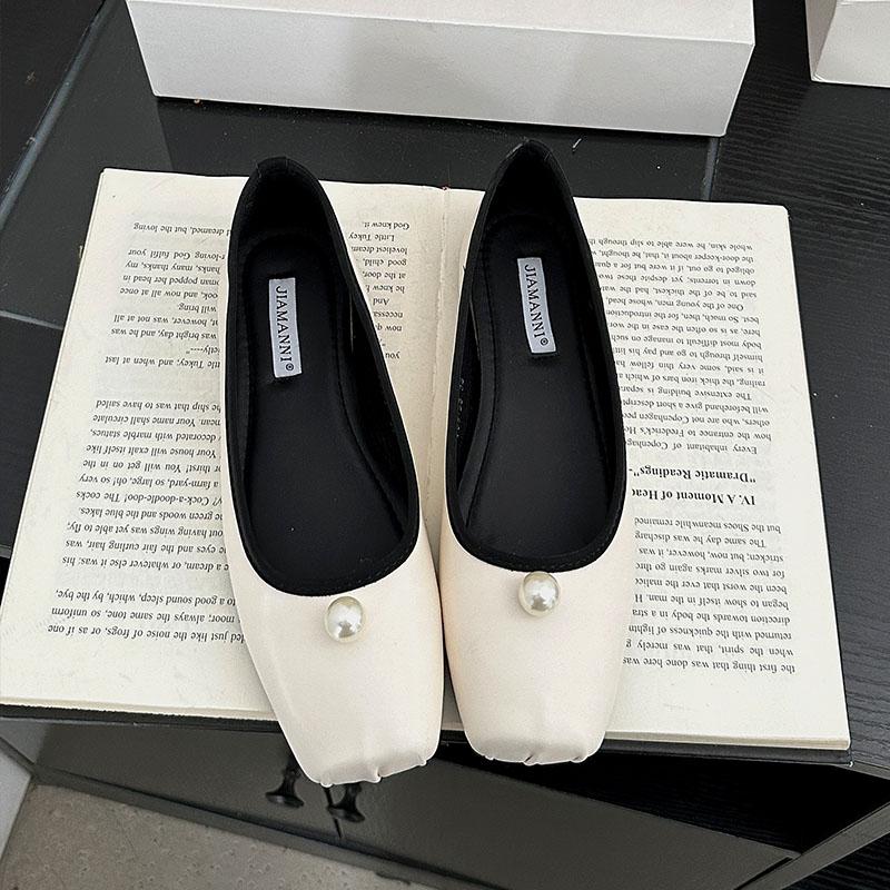 

Мода Мода Нить Бусины Женские Балетки С Обувью Весна Лето Женская Обувь Слипоны Мелкие Женские Балетки Танцевальная Обувь 35 бежевый