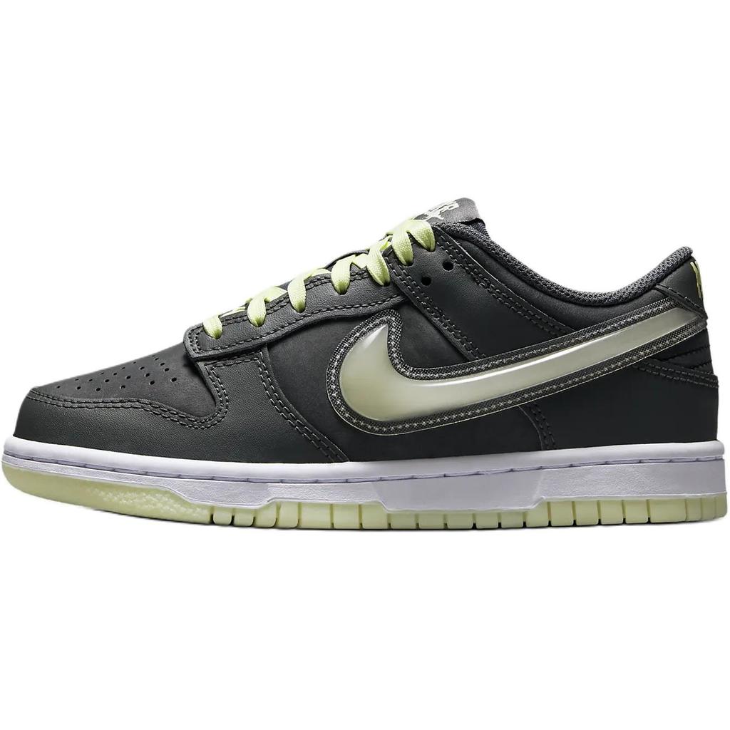 Nike Dunk Low GS Halloween - Glow In The Dark Kids Sneakers Grey Iron-Grey Lime-Ice HQ3569-068