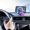 Supporto per Telefono da Auto con Ricarica Wireless e Luce Ambientale RGB, Supporto Caricatore Magnetico per Telefono 15W
