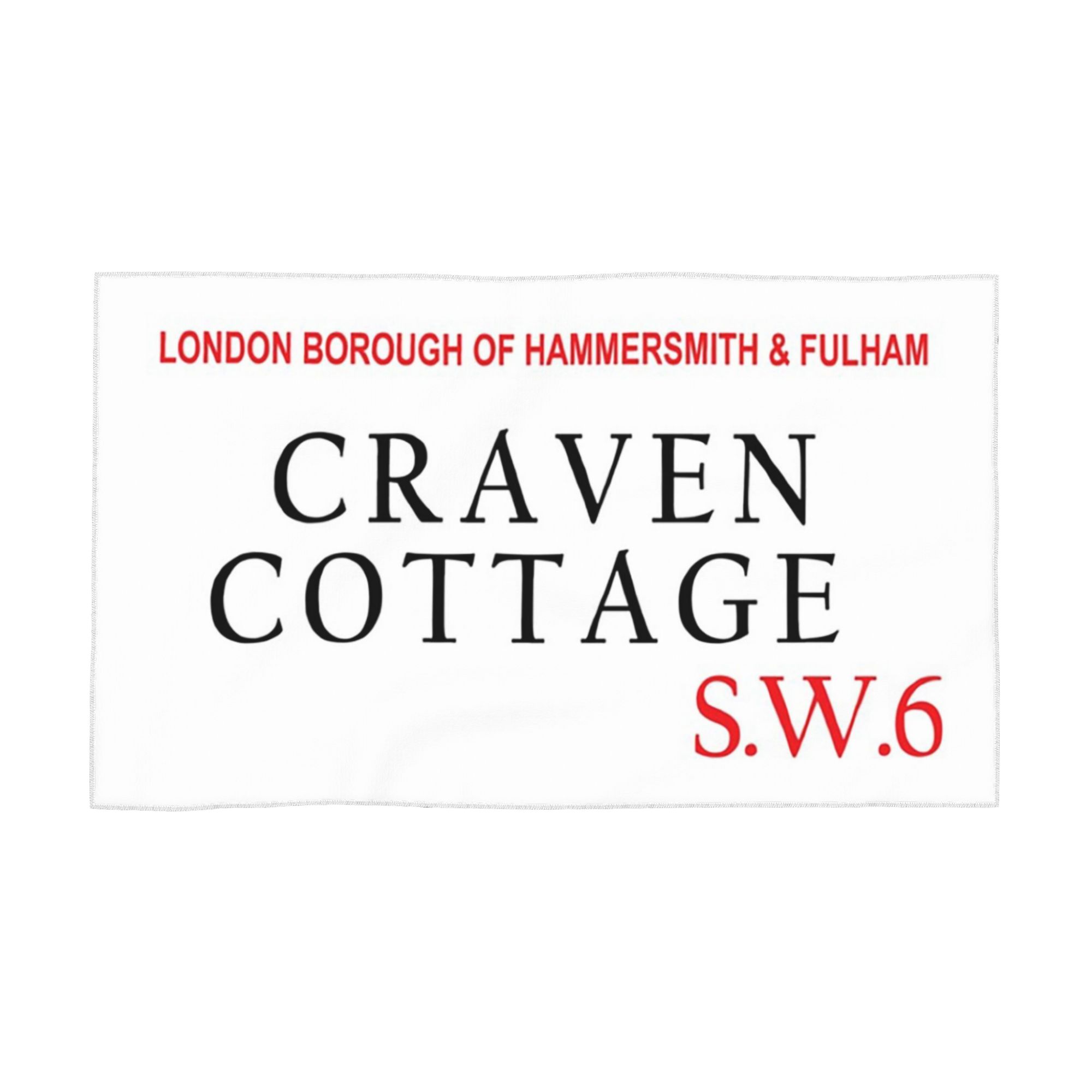 

Craven Cottage Fulham Sw6 Lightweight Hoodie Soft Face Towel Quick Dry Pool Bath Cotton Towels Absorbent W30*H60(CM)