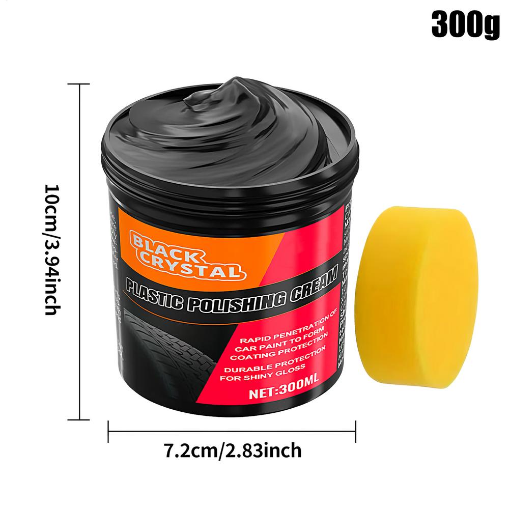 

Car Trim Restorer Leather Maintenance Wax 300g Paste Cleaner Coating for Minor Scratch Repair Plating Parts Metal Detailing