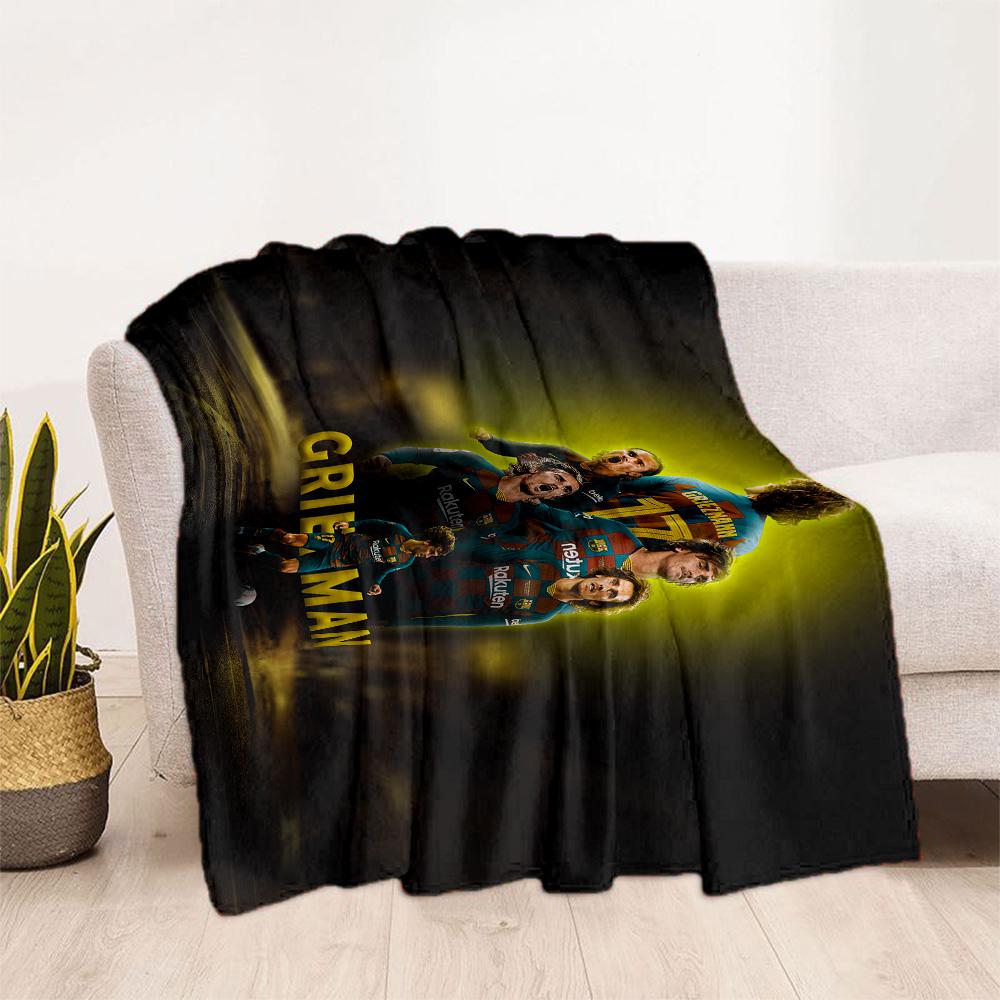 Atletico Madrid Player Blanket Ultra-Soft Suitable for Bedding Sofa Picnics for All Occasions Modern Gift for Travel Home Birthdays