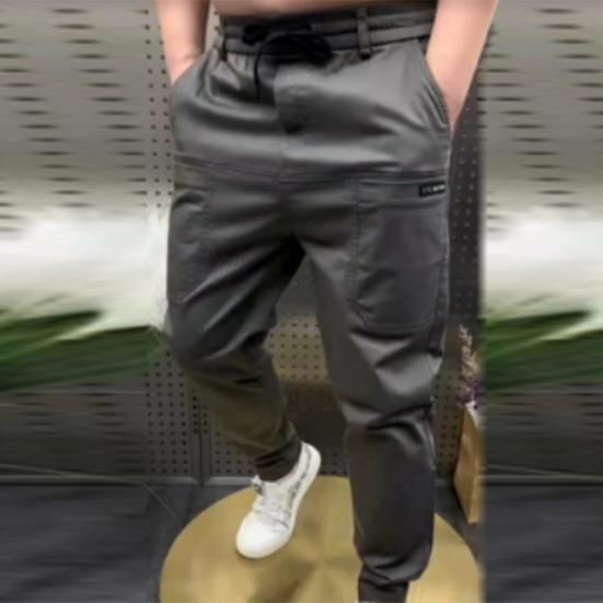 Pánské tepláky Elegantní Vysoká elasticita Prodyšné Pánské Kalhoty Pure Color Pánské kalhoty Pánské letní kalhoty Pánské oděvy