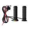 Motorcycle Heated Grips,1 Pair Universal 12V 22Mm Electric Heating Handle Adjustable Temperature,For Motorbikes
