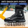 High-Top Rotating Buckle Safety Shoes for Men and Women, Labor Protection Shoes, Protective Shoes, Work Shoes, Shock-Resist