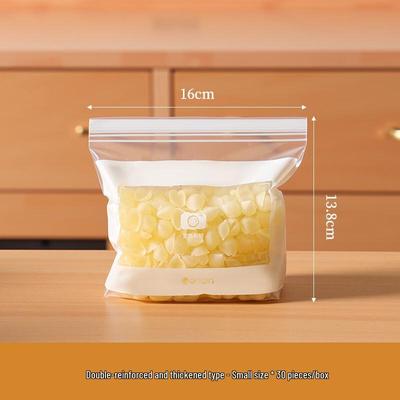 ZISIZ Thickened Freezer Self-Sealing Bags