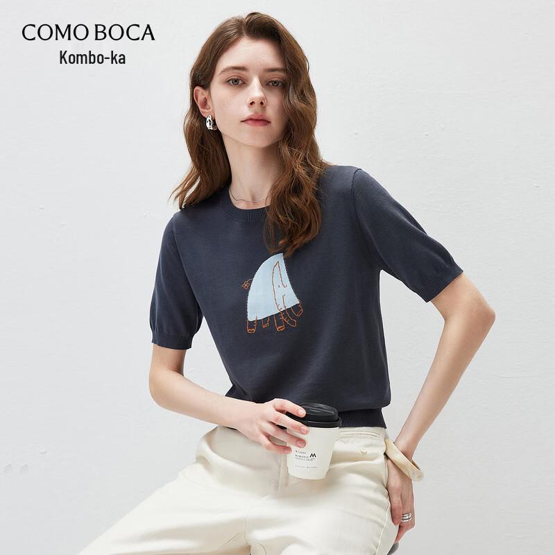 Kemon Boca Women s Silk Blend Casual Short Sleeve T-Shirt XL