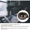 Drill Press Return Spring, Quill Spring Feed Return Coil Spring Assembly, Replacement Of Old and Broken Parts for Vacuum Cleaners, Volumetric Tubes,