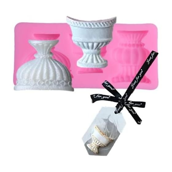 [Ever garden] Vase Cup Silicone Mold Resin Aroma Stone Handmade Soap Candle Resin Clay Orgonite Mold Cutting Mold