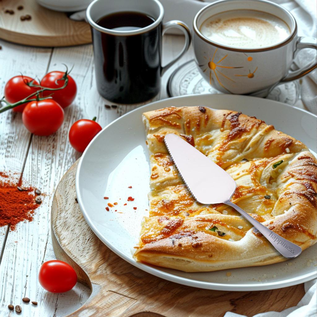 Household High-grade Frosted Stainless Steel Multi-function Dessert Spoon