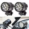Motorcycle Led Headlight 6LED Driving Spot Light Fog Lights External Auxiliary Lamp LED Bulbs Motorcycle Accessories