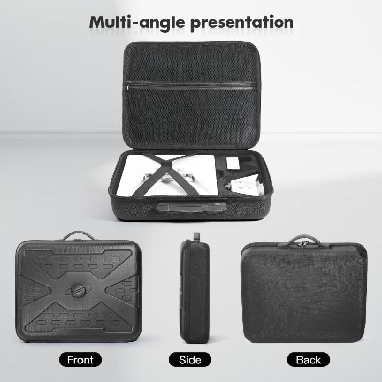 Quality Plastic Storage Bag Hard Case for StarlinkMini Dish Holder Carrying Pouch with Convenient Zippered Pouch