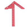 Center Line Scriber Aluminum Alloy Center Finder 45 Degree Angle Scribing Gauge Woodworking Marking Tool