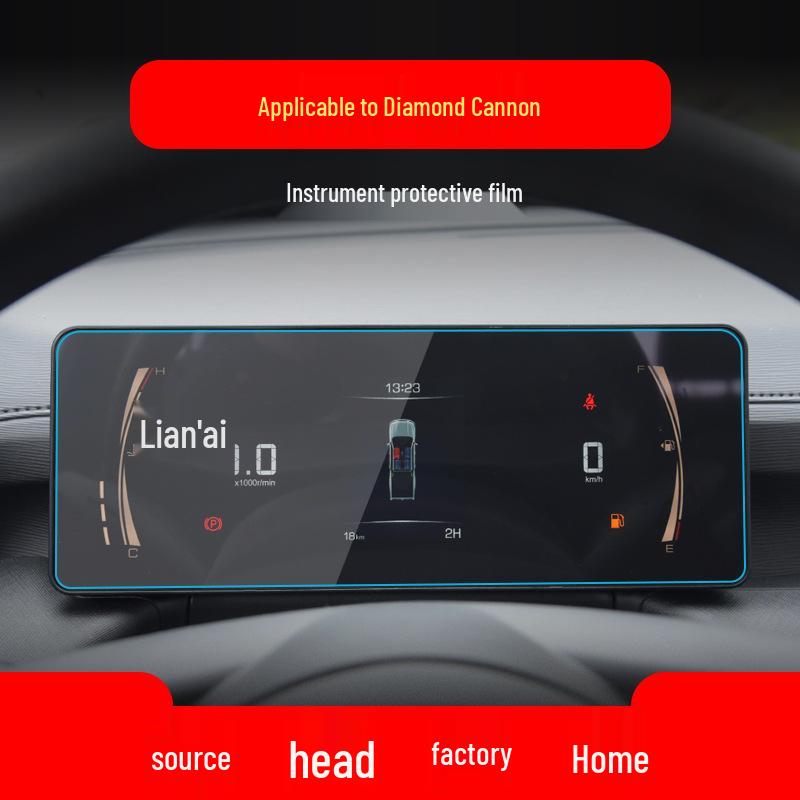 Great Wall Cannon Navigácia Tvrdené sklo & Ochrana prístrojovej dosky pre 25 modelov vrátane Wingle 7 & Wingle 5