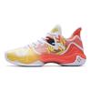 Crazy Tide 4 Tecnologia Nitrogênio Antiderrapante Resistente ao Desgaste Tênis de Basquete Cano Baixo Masculino Tênis Laranja Amarelo 112231106-3