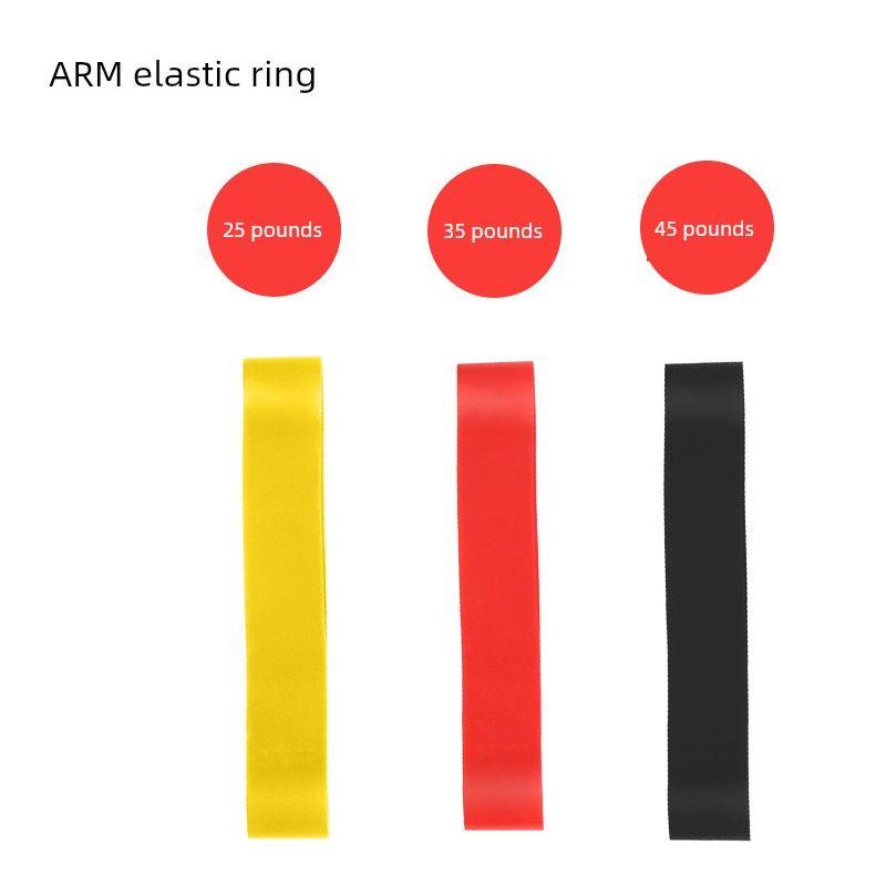 

Yoga Hip Elastic Force Circle Elastic Band Squat Men and Women Pull Open Shoulder Pull Back Strength Training Fitness Resistance Band [25 lbs +35 lbs +45 lbs] Yoga Resistance Band