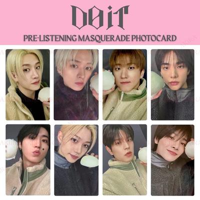 STRAY KIDS DO IT ÖN DİNLEME MASKE BALOSU ETKİNLİĞİ FOTO KART RESMİ