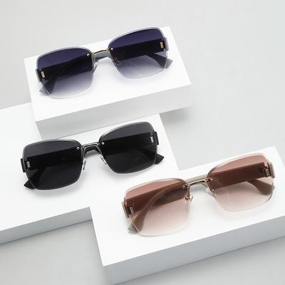 Fashion New Big Frame Sunglasses Letter D Outdoor Sunglasses Personality Online Celebrity Street Sunglasses