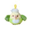 1018cm Flauschige Vogelpuppe Plüschtier Gefüllter Papagei Lila Schwarz Blau Grün Cartoon Tier Plüschtier Heimdeko Geschenk