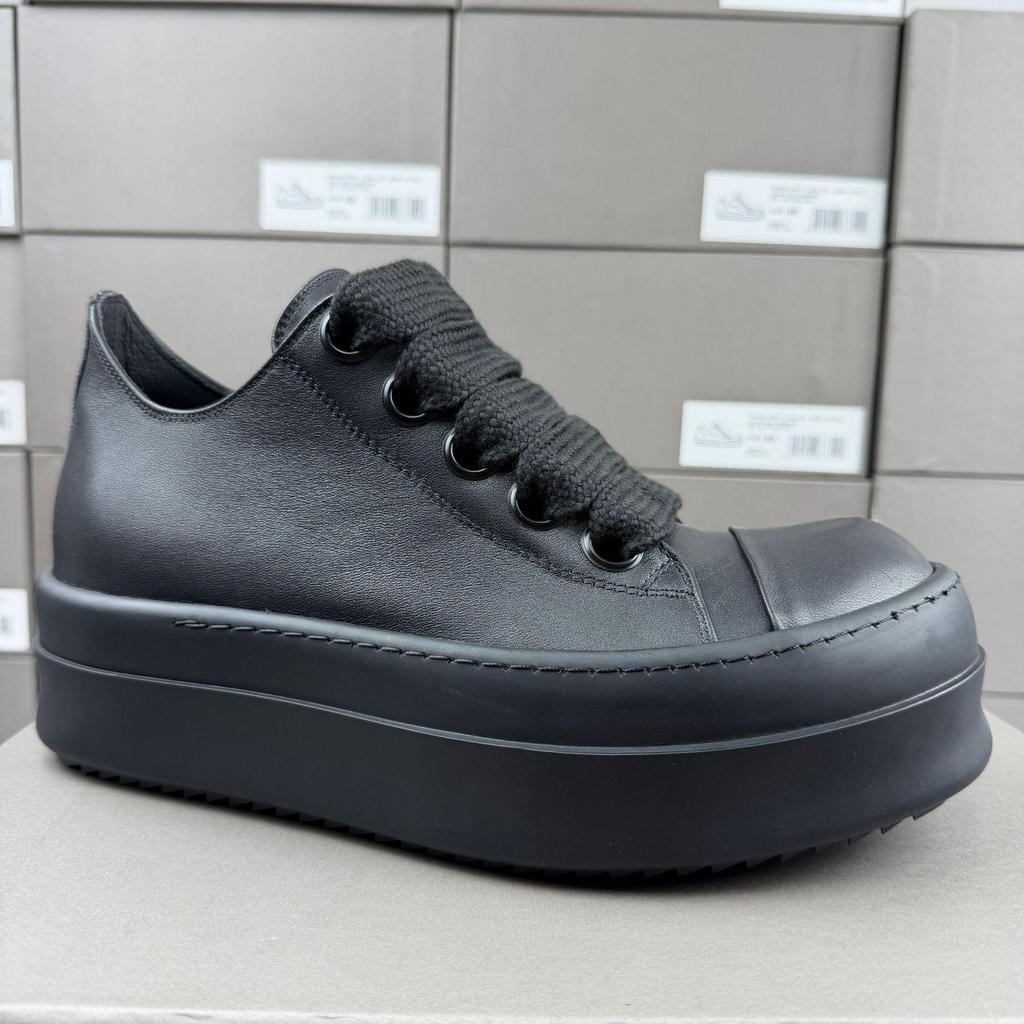2025 Unisex Leder Plateau Low-Top Sneaker: Stilvoll, Vielseitig und Trendig Klassisches Design