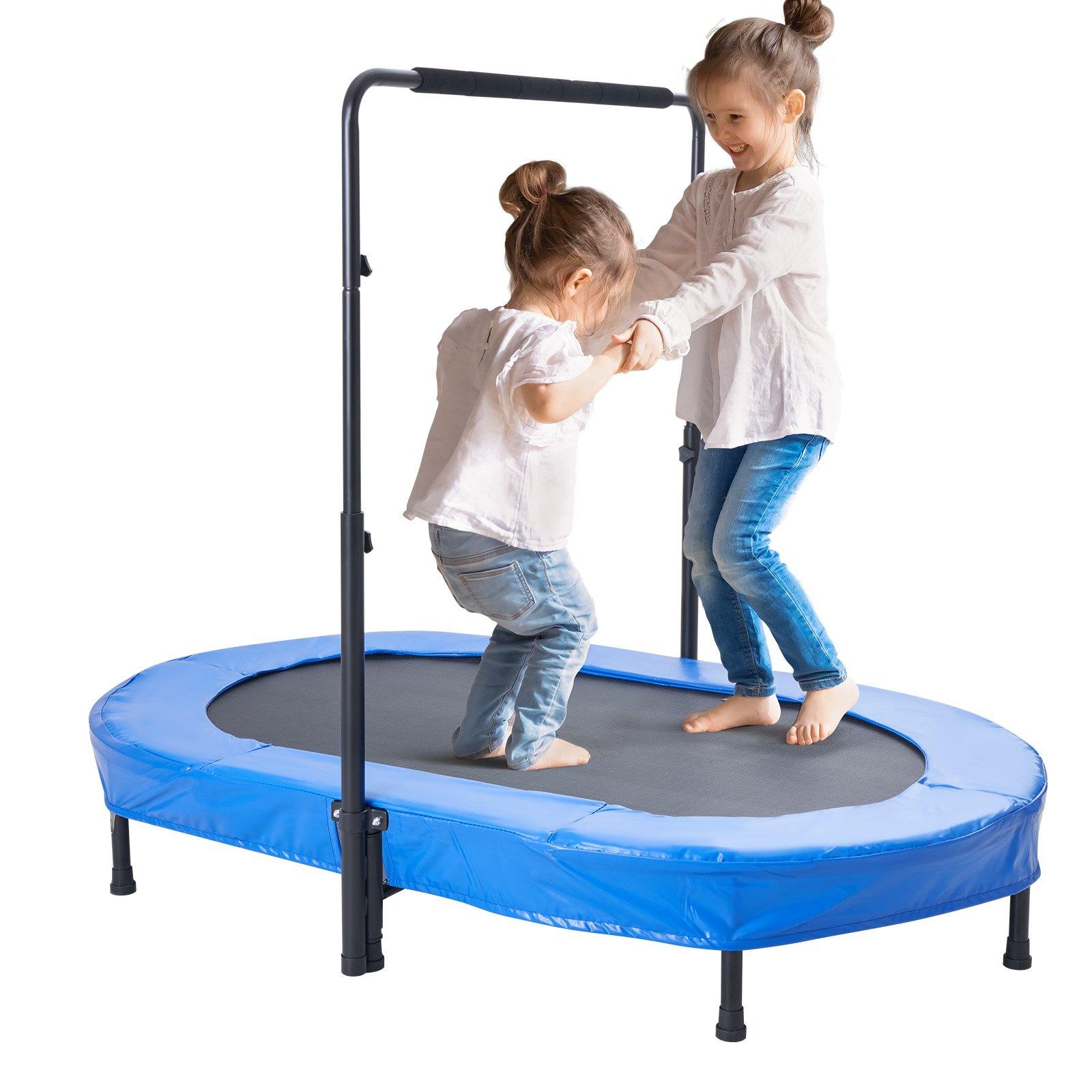 VEVOR Kids Trampoline, 56x36 inch Indoor