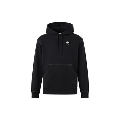 adidas Originals City Skate Hoodie Solid Logo Sports Hooded Sweatshirt Unisex Hoodies Black IY5378