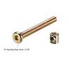 10Pcs 40-100mm M6 Furniture Bolts  for Bed Frame Chair Cabinet Furniture Assembly
