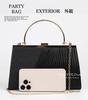 EightSTAR Dress Women's Party Bag, Perfect for Weddings, Guests, and Formal Occasions, Pleated Design, Elegant Handbag, Suitable for Women in Their