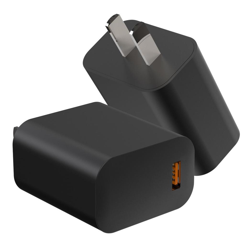 18W QC3.0 Fast Charger, 3C Certified, USB Port for Android Smartphones