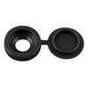 Screw Cap Covers Plastic Decorative Protective M5 Hole for Self Tapping Screws Furniture Closet Black