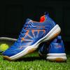 Professional Badminton Shoes Men Women Non-Slip Rubber Sole Breathable Mesh Upper Carbon Plate Support Rotating Hook
