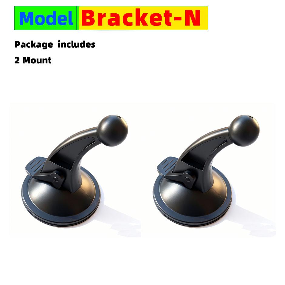 17mm/0.66in Ball Head Suction Cup Mount Holder Bracket Support Windscreen Dashboard Fits for Car Phone Garmin GPS Navigator