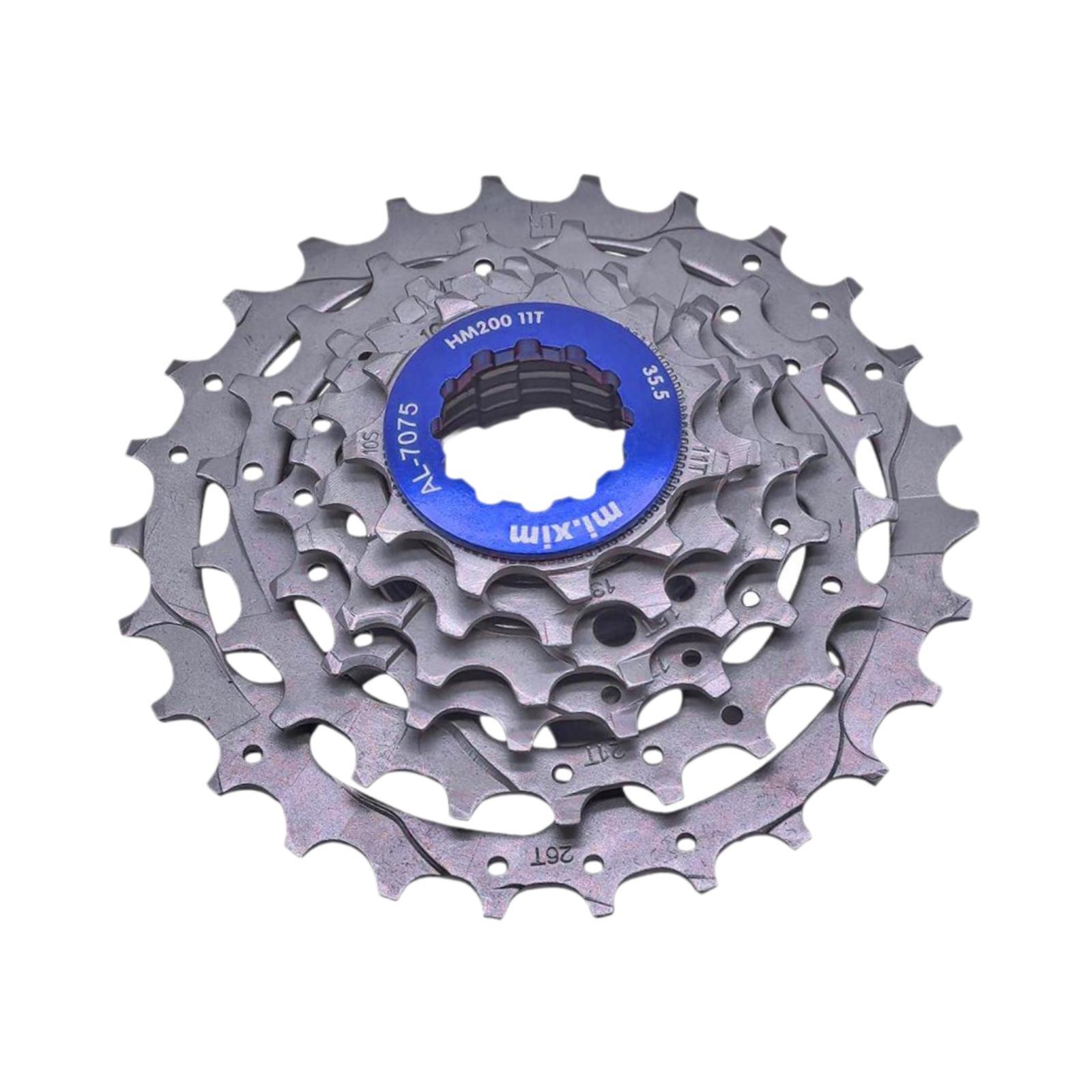 

Bike Freewheel 6 Speed 11-26 Tooth Modification Parts Bike Cassette for Folding Bike Kids Bike Mountain Bike/Road Bike Repair синий