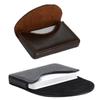 Pu Leather Business Card Holder Professional Credit Card Case With Magnetic Shut Rfid Large Capacity Wallet For Men Office