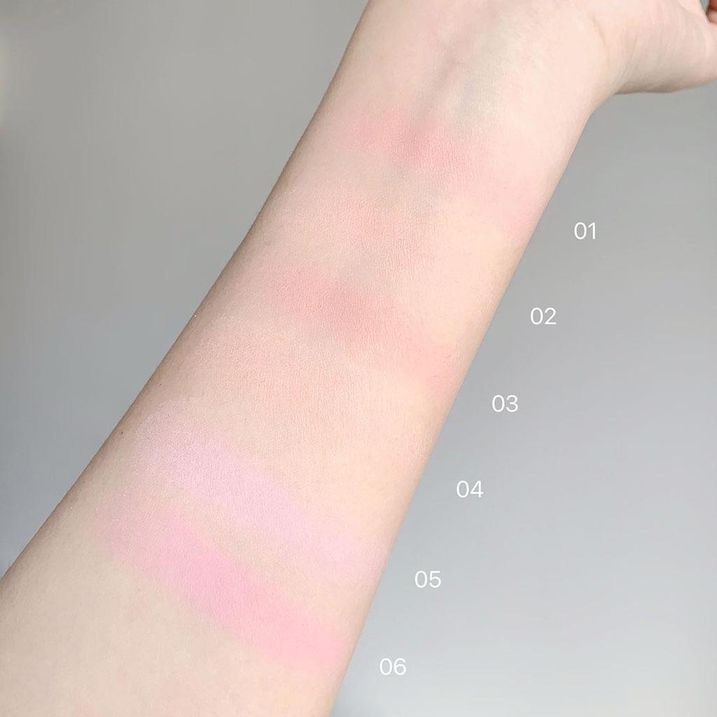 OUOII Butterfly Blush: Natural Matte Blush Cream for Students and Parties.