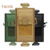 Tactical Molle Accessory Pouch Backpack Shoulder Strap Attachment Bag with Double-Zipper Pocket Tactical Molle Tool Pocket for Outdoor Activities