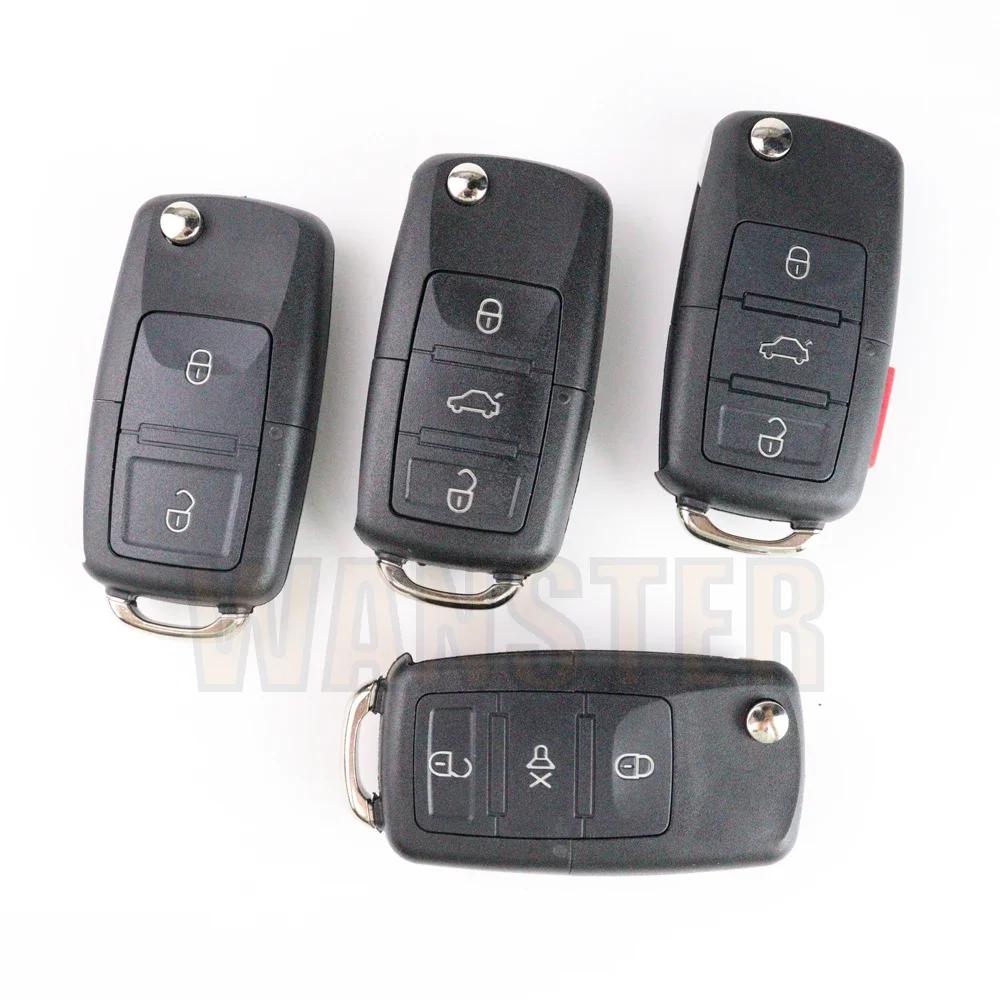Für Volkswagen Vw Polo Passat B5 B6 Tiguan Golf Mk4 Seat Skoda Eos Scirocco Auto Schlüsselanhänger Hülle Gehäuse Schale