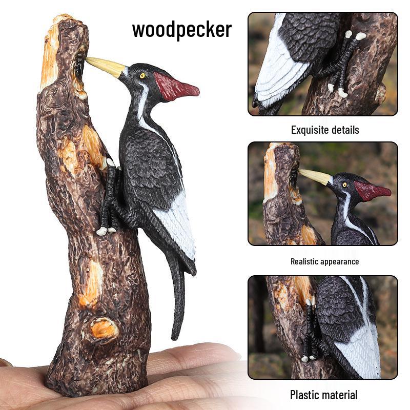 Woodpecker Forest Doctor Toy: Educational Flying Bird Ornament for Kids