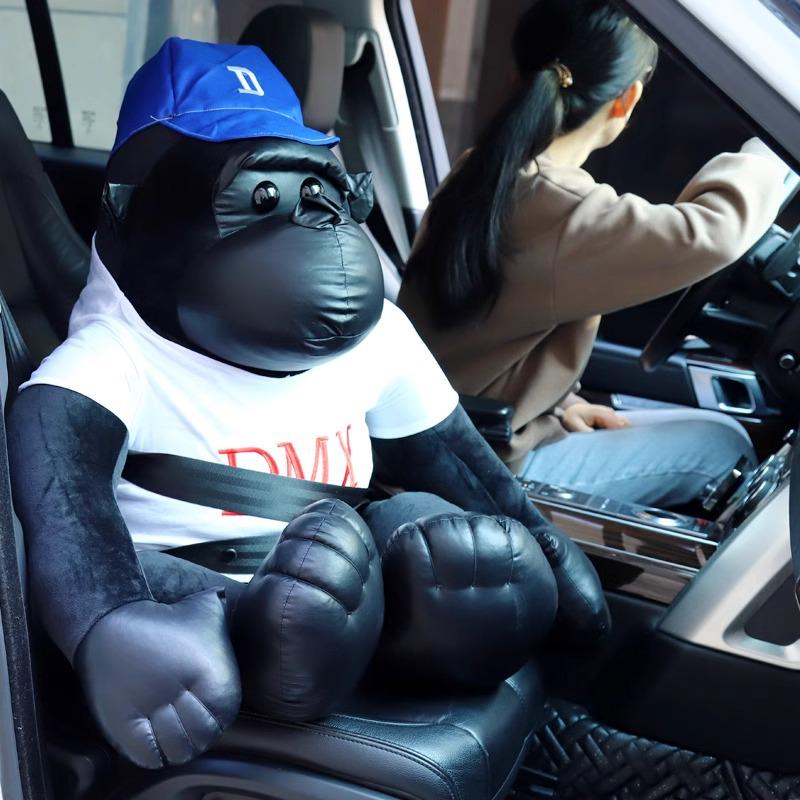 Jucărie de pluș mare Gorilă King Kong Neagră - Co-pilot Creativ Păpușă Maimuță Anime
