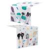 PEVA Refrigerator Dust Covers Set with Convenient Side Storage Pockets 2PCS