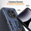 Phone Case for Xiaomi Poco X7 5G/Redmi Note 14 Pro 5G/4G Ring Holder Kickstand PC+TPU Shockproof Cover