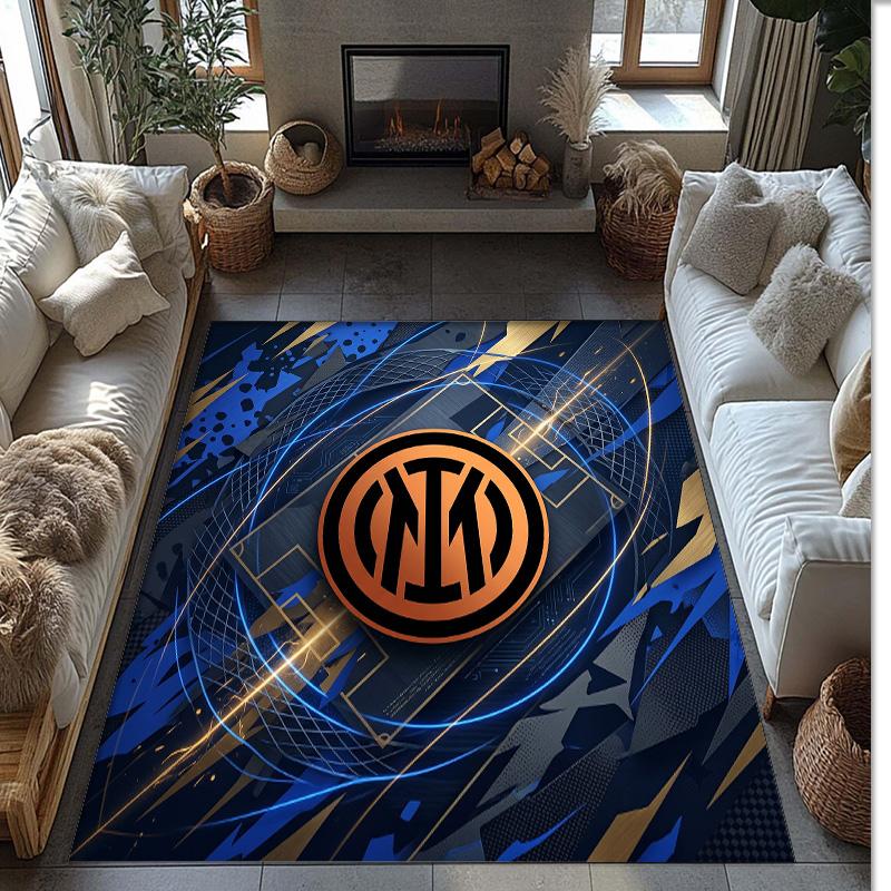 Borussia Dortmund Printed Flannel Area Rug Non Slip Soft Polyester Floor Carpet Indoor Decor Mat for Bedroom Living Room Sofa
