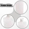 Jewelry Bust Display Holder Organizer Tabletop Home Ornament Retail Store Stable Elegant