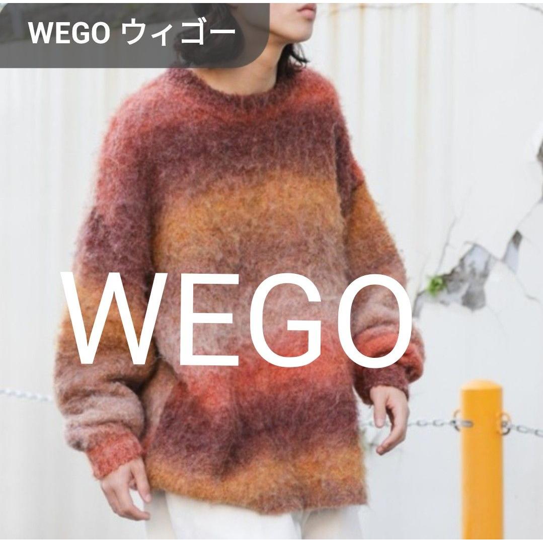 WEGO Gradient BIG Pullover Sweater Knit M Long Sleeve