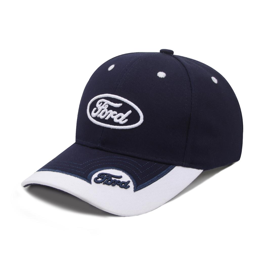 WGL2 Fashion Car Baseball Cap Racing Outdoor Motorcycle Cap Sun Hats For Ford Fiesta C-Max Focus Kuga Ranger Raptor KA Fusion ST Edge