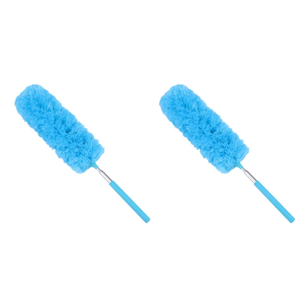 Adjustable Stretch Extend Microfiber Feather Duster Household Anti Dusting Brush Air-condition Car Furniture Cleaning Brush