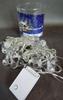 Crystal LED Christmas Tree Lights 40pcs with 8 Function Programmer, Multi Color, 24V Power Supply, Length 4m