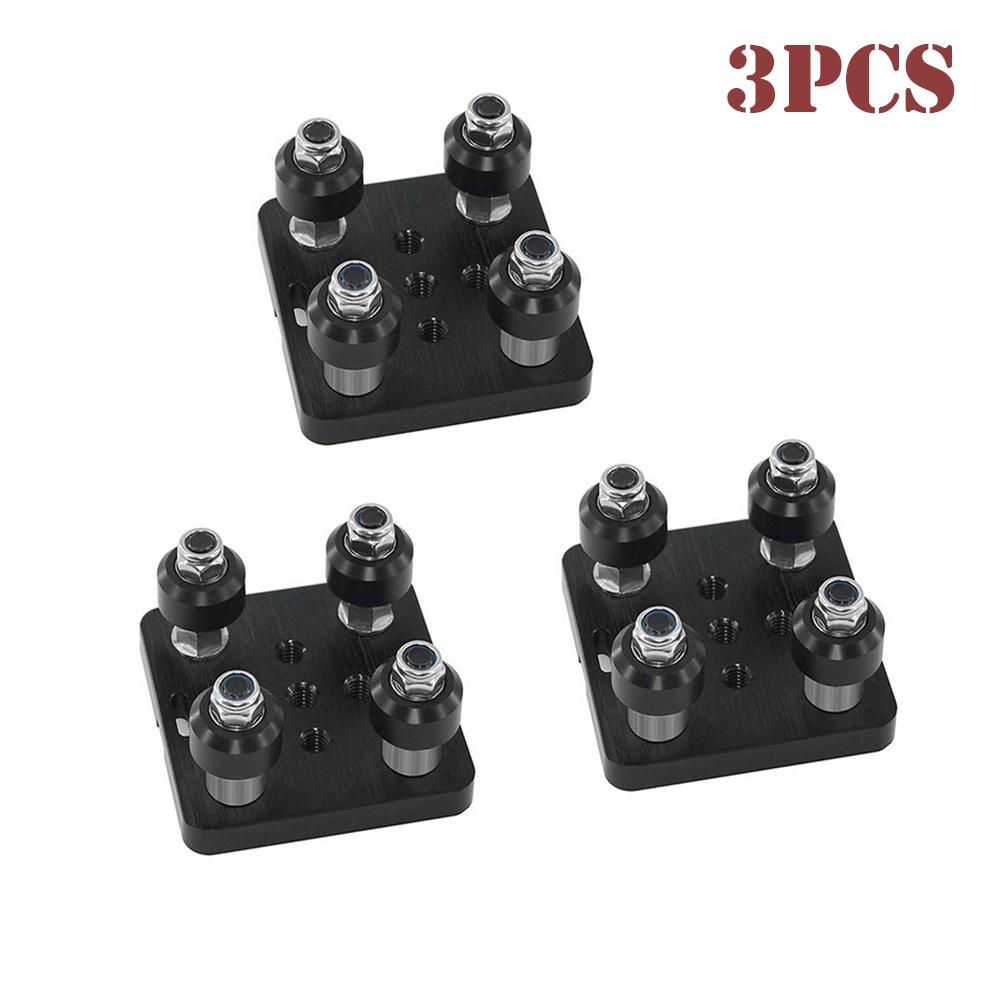 2020 V-Slot Gantry Plate Wheels Slide Pulley Kit for 2020 2040 V-slot Extrusion Durable 3D Printer Mechanical Spare Parts